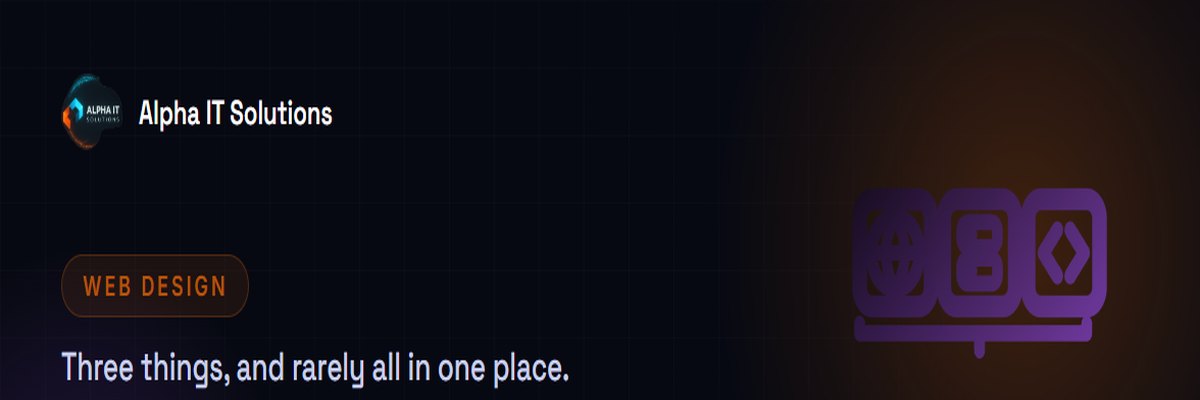 Three boxed icons side by side, a globe for the domain name, a stacked server for the hosting account and angle brackets for the source code, joined by a single brace underneath