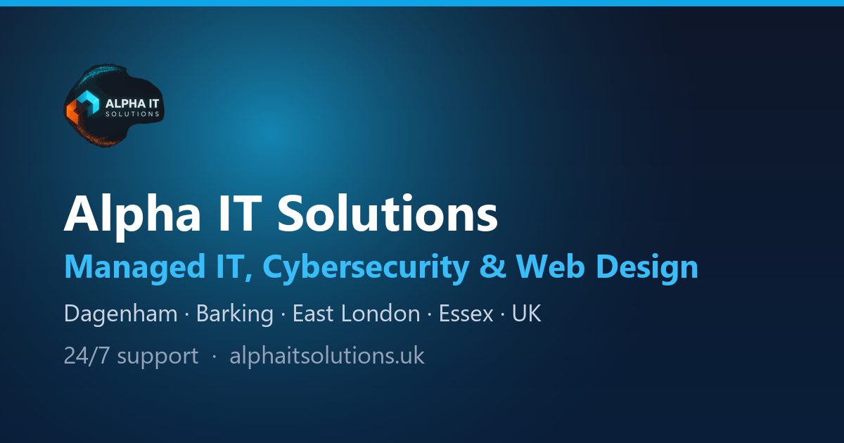 Alpha IT Solutions — Managed IT, Cybersecurity, Cloud & Web Design in ...
